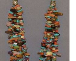 Multicolor multistone necklace