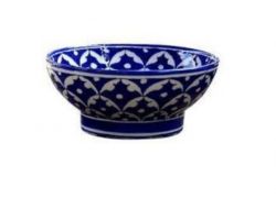 Blue pottery bowl Jaipur pottery bowl set of 3