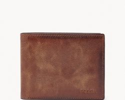 Leather wallet for men camel leather wallet royal