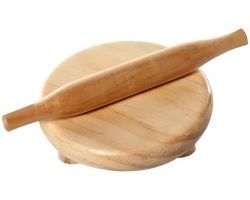 Wood chakla belan roller pastry board woode fine wood