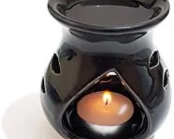 Ceramic diffuser beautiful ceramic diffuser lamp black Aroma diffuser