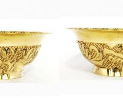 Brass bowl beautiful design set of 2