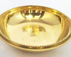 Brass shalow bowl peetal ki katori