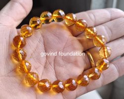 Citrine  bracelet 8mm natural citrine stone bracelet