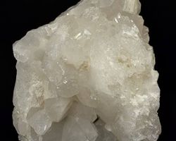 Clear quartz crystal cluster 225 gm  sphatik cluster rough