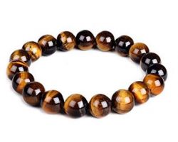 Tiger Stone bracelet 6mm natural tiger eye bracelet 8mm