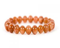 Sun stone bracelet natural sunstone bracelet
