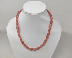 Sunstone necklace natural stone necklace