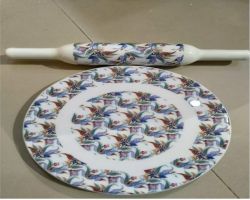Marble designer roller pin board chakla belan beautiful design