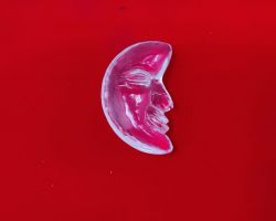 Sphatik moon crystal moon