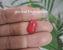 Red coral  Stone Munga natural 8.5ct