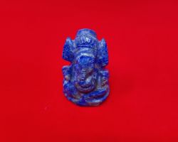 Lapis lazuli ganesh idol  2 inches