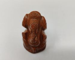 Moonga batti ganesh idol coral ganesh idol