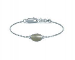 Cat's eye  silver bracelet cats eye bracelet  natural cats eye silver bracelet