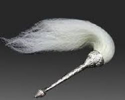 Chamar whisk Chavar chawar chanvar 20 inches for Pooja