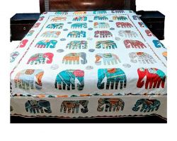 Bedsheet Rajasthani handmade patchwork double bed bedsheet