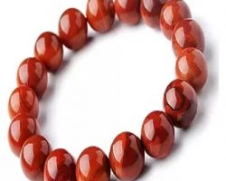 Red Agate bracelet 10mm red aqeeq bracelet red hakik bracelet