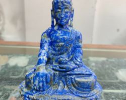 Lapis lazuli buddha statue natural lapis lazuli stone budhha statue