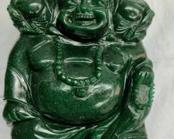Laughing Buddha green aventurine