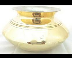 Bronze degachi bronze cookware kansa  degachi 2 liet capacity