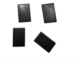 Anti radiation shungite stone chip for mobile pack of 2