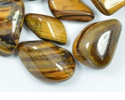 Tiger eye stone tumbled natural stone 100gm