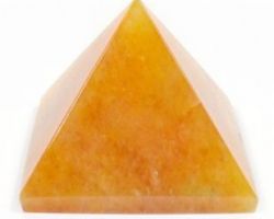 Citrine stone Pyramid natural citrine crystal piramid 6×6 cm natural citrine Pyramid