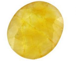 Yellow sapphire  pukhraj  - 7.25