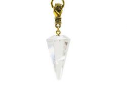 Crystal Pendant Pendulum shape sphatik pendant