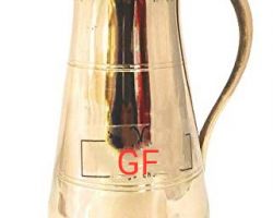 Bronze jug kansa  jug 1 liter capacity