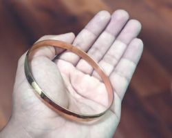 Punjabi kada copper tambe ka kada round