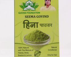 Hina mix powder with amla bhringraj  brahmi henna hair pack mehandi amla shikakai powder