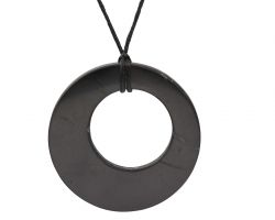 Shungite ring pendant shungite locket
