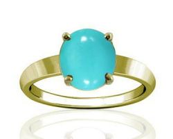 Turquoise Ring in 9k gold  Turquoise ring