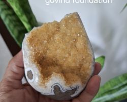 Citrine Cluster Citrine Raw cluster 525 gm