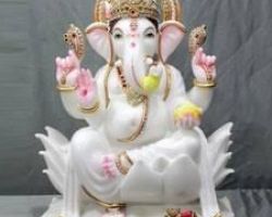 Ganesh idol marble stone ganesh statue marble ganesh murti fine art