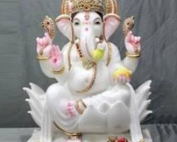 Ganesh idol marble stone ganesh statue marble ganesh murti fine art
