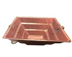 Hawan kund copper hawan patra 5×5 inches
