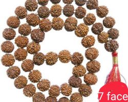7Face Rudraksha mala 7mukhi rudraksha mala 54 beads