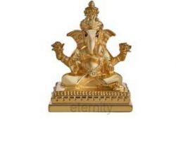Ganesh idol brass ganesh statue ganesh murti  4 inches  inches