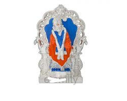 Sai Baba statue Silver plated sai baba idol  pearl