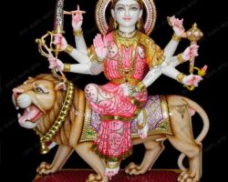 Maa Durga Marble idol durga Marble statue maa Durga Marble murti big size code 1