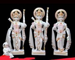 Ram darbar Marble stone ram darbar statue code 2