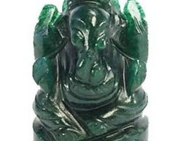 Panna ganesh Emerald ganesh idol