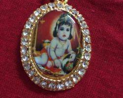 Bal Krishna locket krishna pendant
