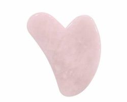 Gua sha face stone rose quartz gua sha stone