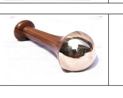 Kansa wand Bronze wand bronze massage roller