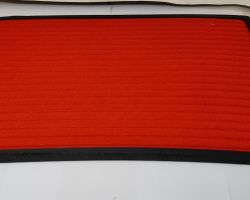 Doormat red colour doormat 24×15 inches