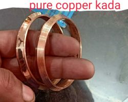 Copper kada 5 lining copper kada