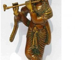 Krishna idol Ashtdhatu krishna statue krishna murti 11 inches